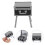 2Sets Lightweight Plastic Mini Doll House Makeup Box for Decor & Play 10