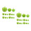 30Pcs Realistic Foam Fruit Models Light Green Artificial Decoration 6