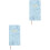 2Pcs Blue PU Planner Notebook Daily Organizer Practical Writing Book 3