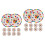 20Pcs Assorted Color Dinner Party Snack 3