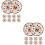 20Pcs Assorted Color Dinner Party Snack 5