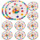 20Pcs Assorted Color Dinner Party Snack 8