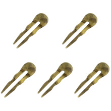 5Pcs Multi Color Hair Fork Stick Simple Bun Pin for Women Updo