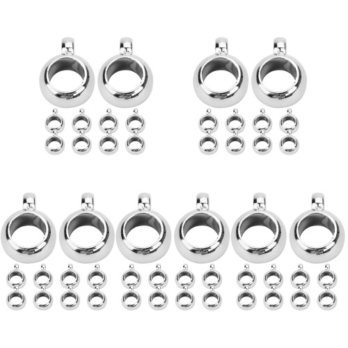 1000Pcs Silver Bail Beads Multi-Functional DIY Jewelry Making Findings