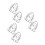 6Pcs Durable Stainless Steel Sprinkler Guard Covers for Replacement 1