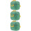 3Pcs Formula Dispenser Container PP Silicone Multi-Color Travel Use 9