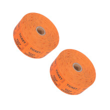 Vielseitige Tombola-Lose in Orange Für Party Und Auktion