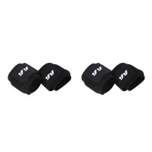 2Pcs Black Sports Wristband Elastic Breathable Fitness Wrist Guard