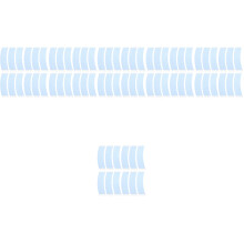 216Pcs Strong Adhesive Hairpiece Tape for Home Use Sky-Blue Wig Supply