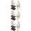 24Pcs Doll House Mini Baking Tools Multi-Color Pretend Play Decor 8