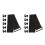 12Pcs Comfortable Black Elastic Adjustable Cinch Straps for Daily Use 4