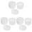 3Sets Transparent PP Nail Tool Cleaner Box for Manicure Tools Soaking 1