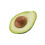 2Pcs Artificial Avocado Green Decorative Photo Props 9