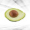 2Pcs Artificial Avocado Green Decorative Photo Props 11