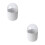 2Pcs Cotton Swabs Holder White Functional Decorative Storage Container 3
