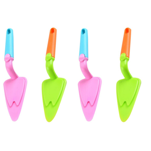 4St Multifunctionele Schuiver Pizza Cutter Voor Keuken