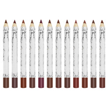 2St Lipliner Set 12 Kleuren Waterproof, Matte Makeup Pen