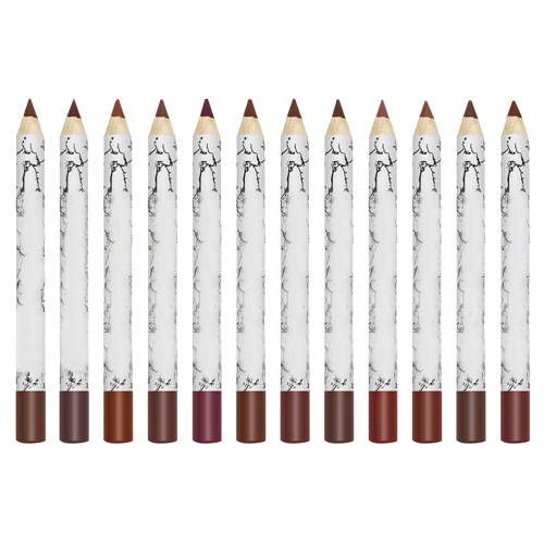 2St Lipliner Set 12 Kleuren Waterproof, Matte Makeup Pen
