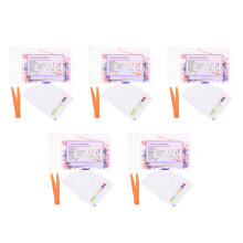 5Sets Kleurenleer Motoriek Speelgoed Hout Plastic Educatief