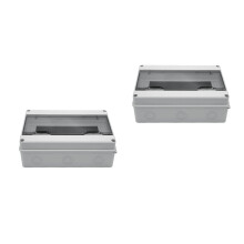 2St Compacte Outdoor Breaker Box Kunststof Elektrische Verdeeldoos