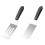 Grillspade i rustfritt stål for burgere, fisk, egg, flat 7