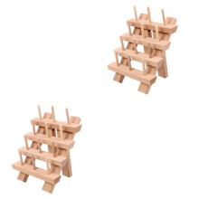 2St Garenhouder 12 Spoelen Beige Inklapbaar Naaien Organizer