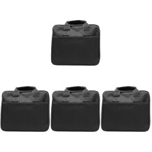4St Zwart Oxford Katoen Audio Effector Bewaarzak En Organizer