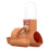 3Pcs Multi-Function Hamster Hideout Orange Feeder Waterer for Pets 11