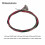 Acoustic Guitar Strings Colorful 6-Pack Durable Steel 5