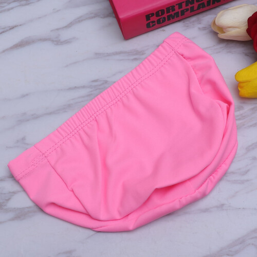 Badmössa i polyester för vuxna, män och kvinnor, rosa2 2