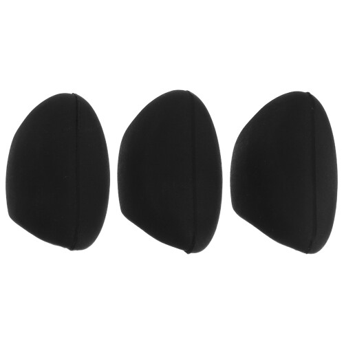 6Pièces Accessoires Flûte Repose-Doigt Silicone Souple Support Noir 1