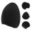 6Pièces Accessoires Flûte Repose-Doigt Silicone Souple Support Noir 10