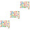 3Sets Vroege Leerletters Kleurrijk Educatief Kind 5