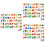 3Sets Vroege Leerletters Kleurrijk Educatief Kind 6