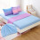 Twin Girls Comforter Set Microfiber 6-Piece Purple Orange 5
