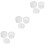3Sets Transparent PP Nail Tool Cleaner Box for Manicure Tools Soaking 5