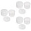 3Sets Transparent PP Nail Tool Cleaner Box for Manicure Tools Soaking 6