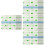 400Pièces Palettes De Adhésives Multiusage Pour Mélange Pro 5