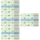 400Pièces Palettes De Adhésives Multiusage Pour Mélange Pro 6