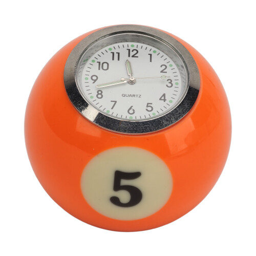 Ball Shape Table Clock - Resin, 178g, 22mAh 1