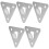 OUNONA 5 Pcs Fire Extinguisher Wall Holder Hook Bracket Extinguishers 4