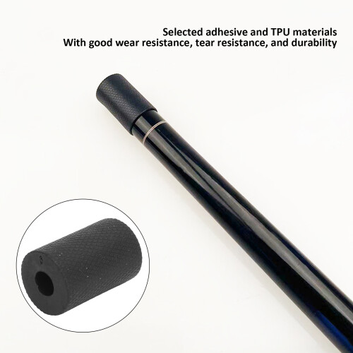 Pool Cue Stick Joint Protector Rubber TPU Tips 14g Billiards Equipment 2