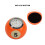 Ball Shape Table Clock - Resin, 178g, 22mAh 4