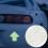 400Pièces Stickers Fluorescents Longue Durée Pour Sol 10