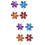 8Pcs Sequin Windmill Double-Layer Creative Kids Toy Assorted Colors 7