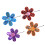 8Pcs Sequin Windmill Double-Layer Creative Kids Toy Assorted Colors 8