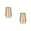 2Pcs Golden Copper Tea Preparing Tools Stylish Storage for Tea Sets 5