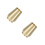 2Pcs Golden Copper Tea Preparing Tools Stylish Storage for Tea Sets 6