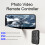 Télécommande Bluetooth sans fil à 7 touches rechargeable en ABS noir 3
