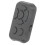 Télécommande Bluetooth sans fil à 7 touches rechargeable en ABS noir 8